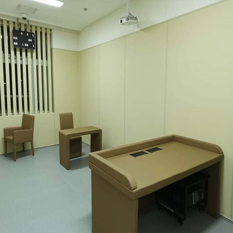 成都紀(jì)委防撞軟包談話(huà)室專(zhuān)用集成墻板